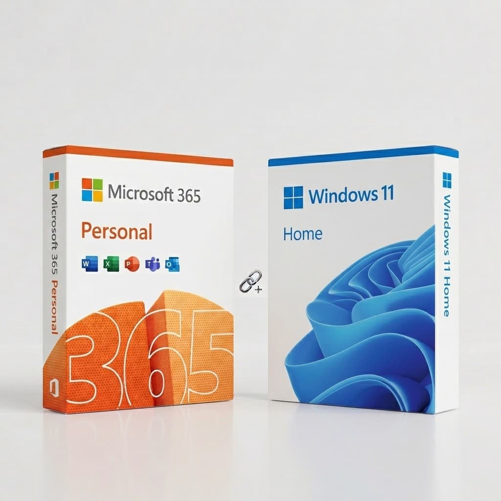 Windows 11 Home და Microsoft 365 Personal — ბანდლი, ციფრული ლიცენზიები
