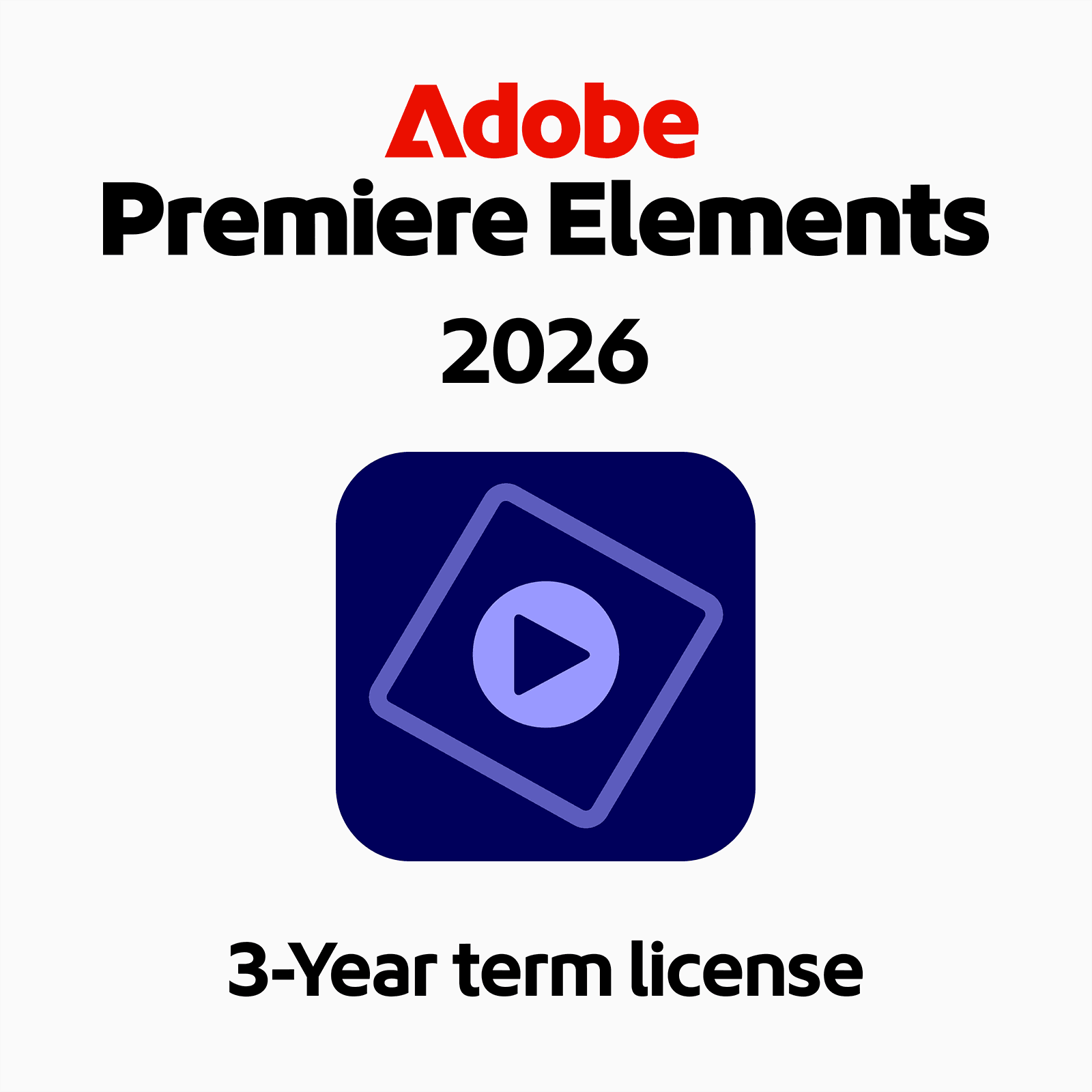 Adobe Premiere Elements 2026 – 3-Year license